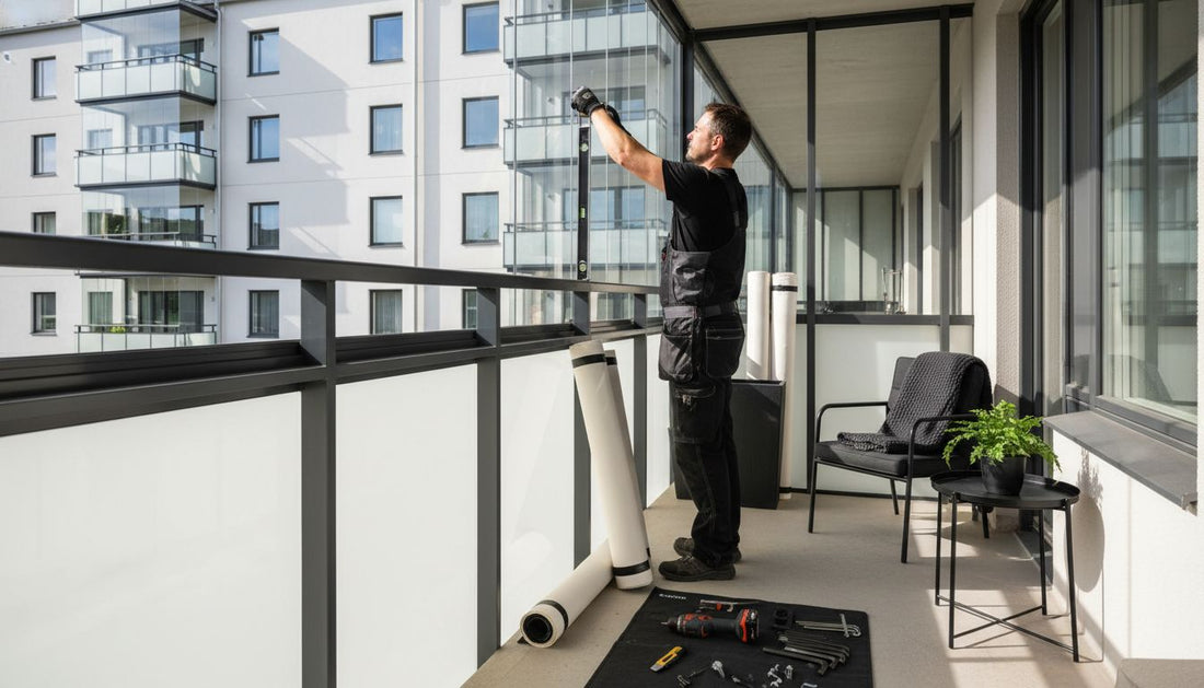 parvekekaihtimen asennus koti