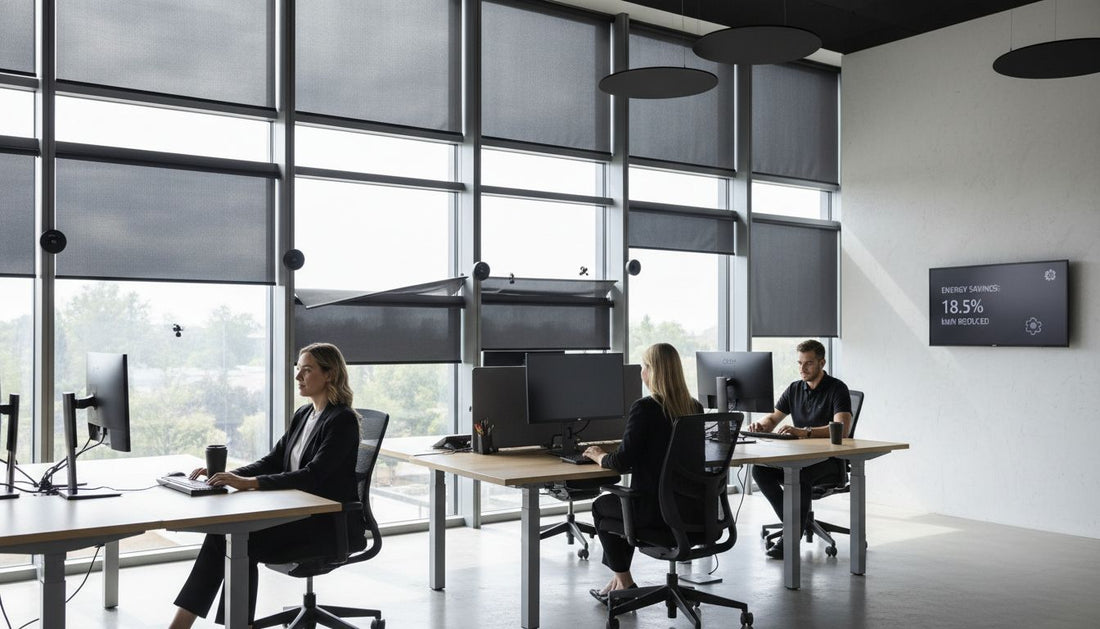 automated sun shading office